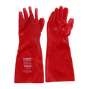 Guante Profesional De Pvc Talla Unica Rojo