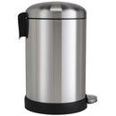 Papelero 20 Litros Metal Gris/Negro