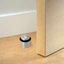 Tope De Puerta Cromado Para Piso O Suelo