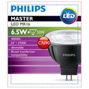 Ampolleta Led Master Dimerizable 6.5 W Gu5.3 500 Lm Luz Cali