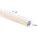 Tarugo Madera 12Mmx91Cm Purp