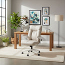 Silla Escritorio Ejecutiva Denver Beige