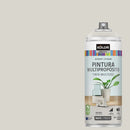 Pintura Esmalte Base Agua Spray 0.4 l Mate gris