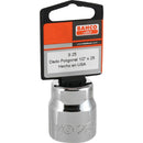 Dado poligonal 1/2x25 mm acero