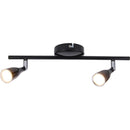 Barra Led Novo 2 Luces Plastico Negro