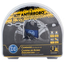 Kit Candado Off Road 60 mm + Cadena 10 X 1.4 Metros