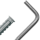 Tarugo sx8 +tornillo escuadra 3 unidades
