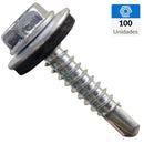 Tornillo Autoperforante Metal 1 10 mm 100 unidad(es)