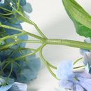 Vara Artificial Hortensia 48 Cm Azul