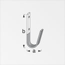 Gancho Pared universal 35x82mm