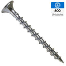 Tornillo Drywall 6X1 5/8 Pulg 600 Unidades