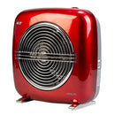 Termoventilador Vintage Electrico 2000 W Ht Retro 2000R Rojo