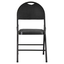 Silla Plegable con Asa Cadiz Negro 89x46x49 cm