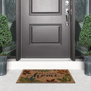 Limpiapies Naturelle Welcome 45x75 cm Caucho Multicolor