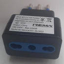 Adaptador 10-16 Amp Negro