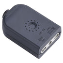 Enchufe Hembra Volante 10/16A 2P+T Negro Halux