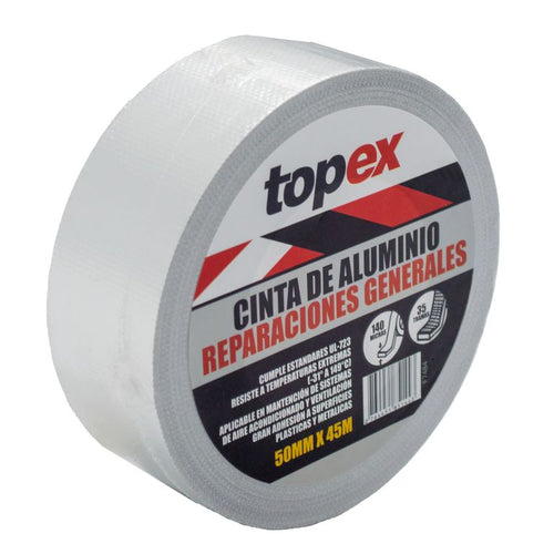 Cinta Adhesiva Aluminio 50Mm X 45M