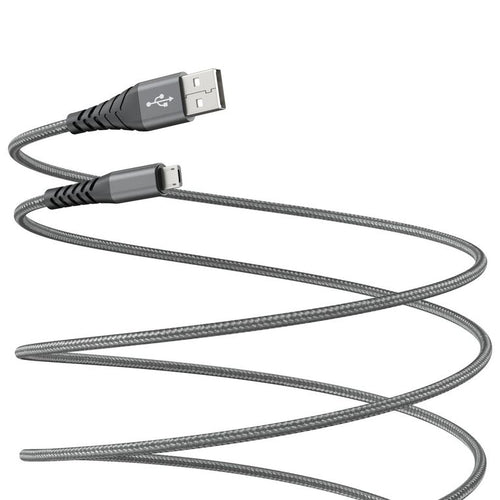 Cable Usb A Micro , 1. 2 Metros, Aleacion Y Malla