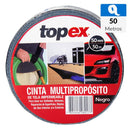 Cinta De Tela 50 Mm 50 M Negro