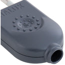 Enchufe Macho Volante 2P Negro