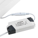 Panel LED cuadrado 31,5 cm 24 W luz dia