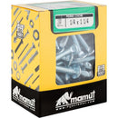 Perno Coche 1/4x1 1/4 Zincado brillante 100 unidades