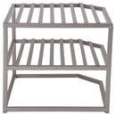 Repisa Esquinero Para Mueble Cocina 25.5X1.5X26 Cm Acero