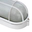 Tortuga de muro exterior 60 W blanco