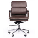 Silla De Oficina Baja Pno Cafe