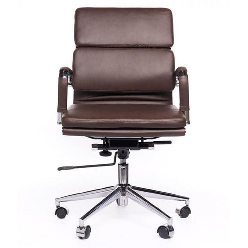 Silla De Oficina Baja Pno Cafe