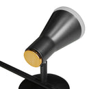 Barra Led Pipa 2 Luces Metal Negro