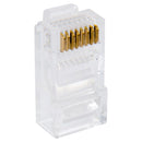 Pack De 4 Conectores Rj45 Para Cableado Red