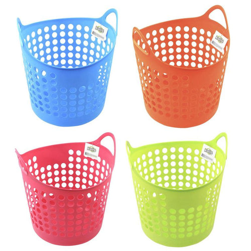 Canasto para Ropa Sucia 39x39x41 cm Colores Surtidos