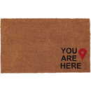 Limpiapies You Are Here 45X75 Cm Pvc Natural