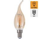 Ampolleta Led Filamentos 4 W E14 806 Lm Luz Calida