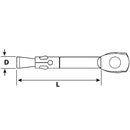 Anclaje hormigon para amarra M6.0 x 60 mm 2 unid