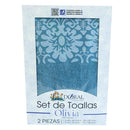 Set De Toallas Otono Invierno 450 Gr Algodon 70X140 Cm Mix