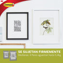 Pack Tiras P/Colgar Cuadros Blancas 3 Varios Tamanos 16 Pare