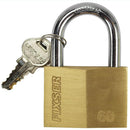 Candado 60 Mm Plata Con Llaves