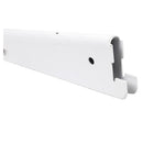 Soporte doble graduable metal 22 cm blanco