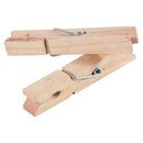 Pinzas Para Ropa De Madera X24