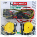 Pack 2 Cintas Elasticas Y Amarras Blacksmith 500 Cm Capacida