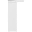Pata cuadrada abs blanco 40x150 mm