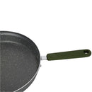 Omelettera Antiadherente 24 cm Aluminio Gris