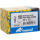 Tornillo Roscalata Metal 2 8 mm 100 unidad(es)..