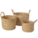 Canasto Decorativo Quilca Hierba Marina 25X25X17 Cm