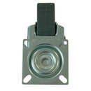Rueda doble giratoria con freno 80