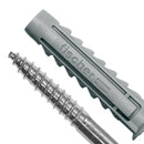 Tarugo sx6 +tornillo escuadra 4 unidades