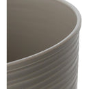 Macetero Redondo De Plastico 17.2X17 Cm Taupe
