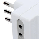 Enchufe Triple Estandar Blanco